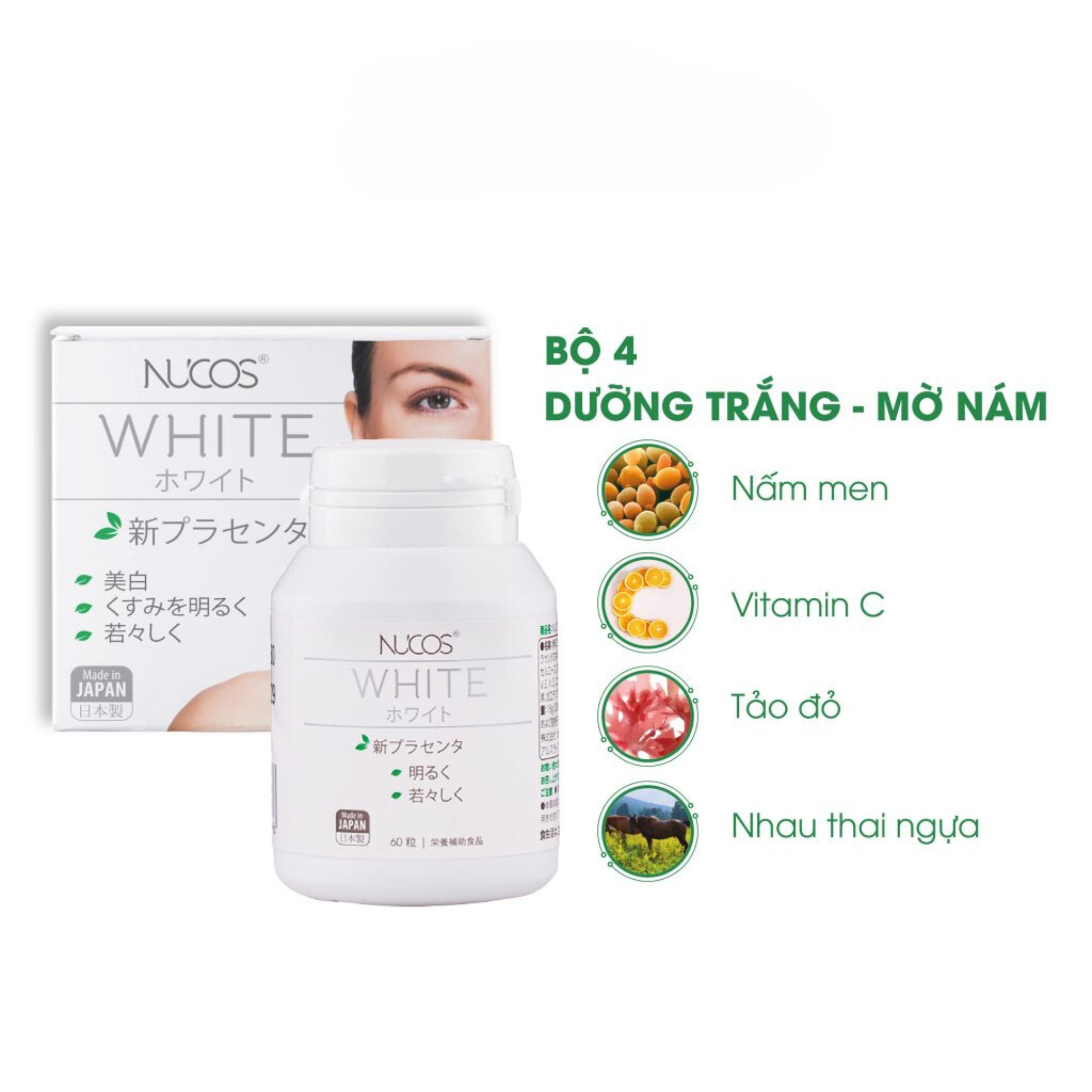 VIÊN UỐNG TRẮNG DA NUCOS WHITE