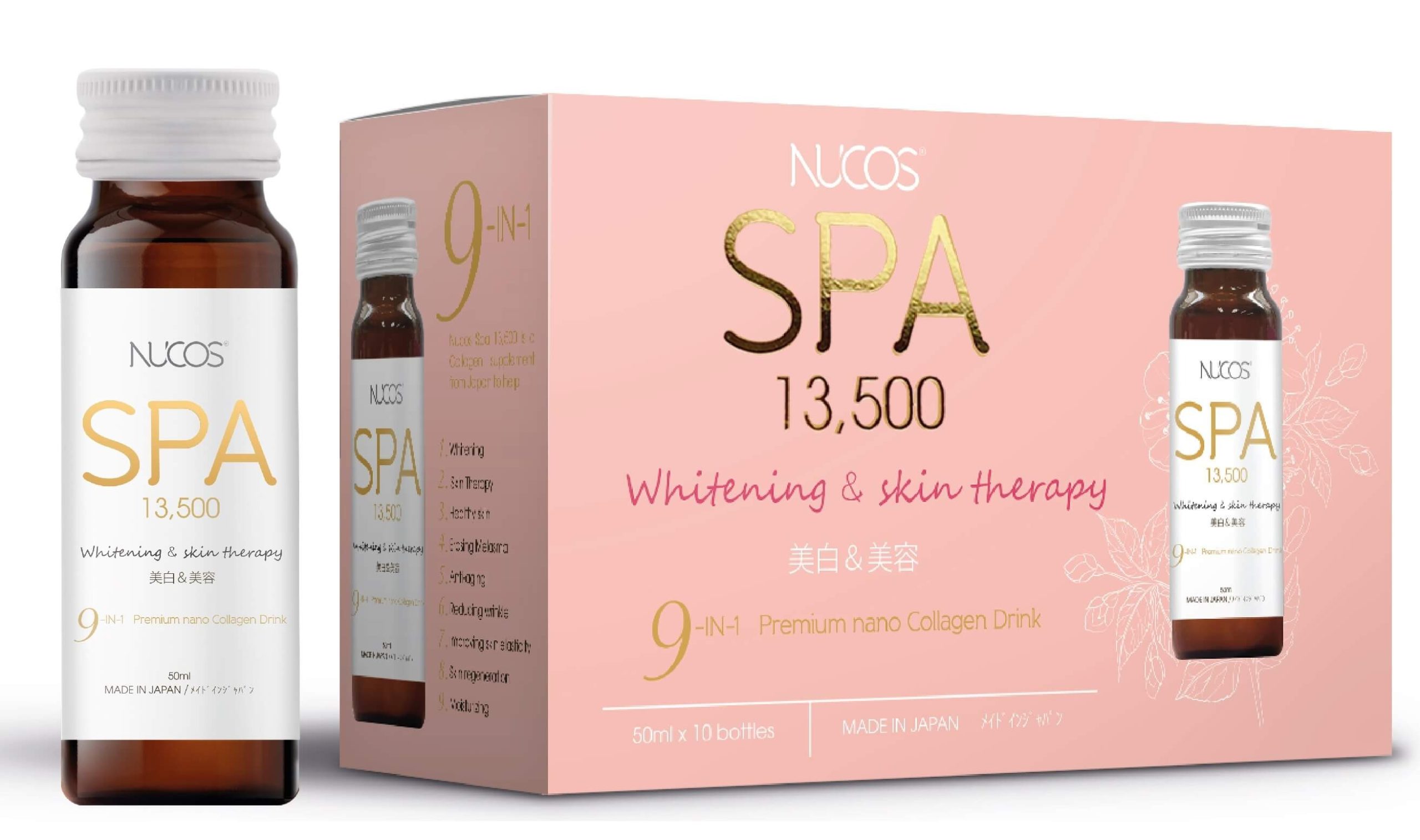 Top 10 nước uống Collagen của Nhật tốt nhất trên thị trường