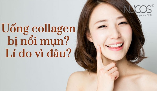 Uống Collagen có bị nổi mụn không? Có nóng không? 